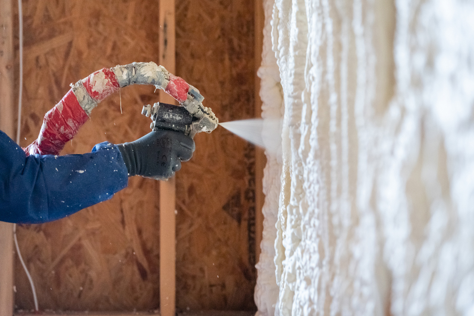 Spray Foam Insulation Installation